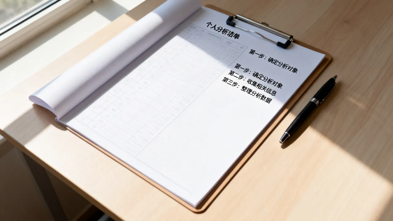 个人分析名单怎么写,写个人分析名单的格式和步骤详解-图2 个人分析名单怎么写,写个人分析名单的格式和步骤详解-图2