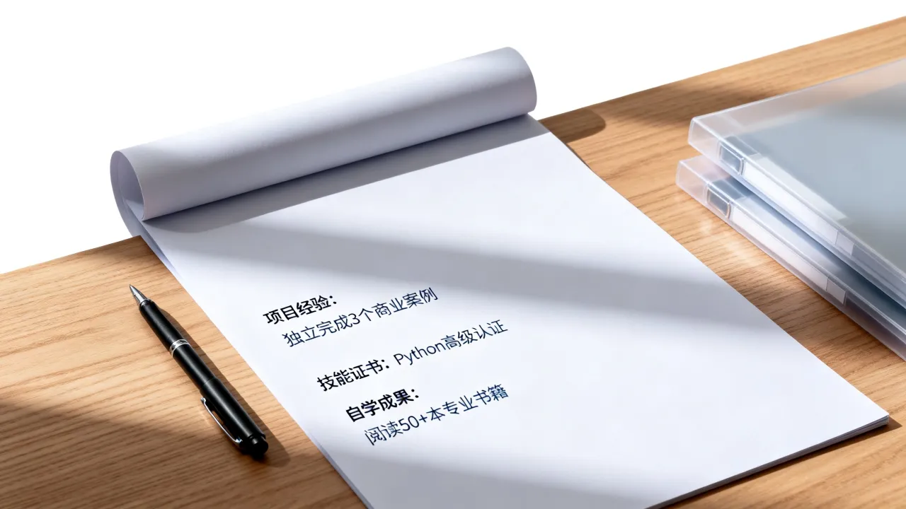 大学辍学怎么写简历?没有学历证明如何突出优势?-图3 大学辍学怎么写简历?没有学历证明如何突出优势?-图3