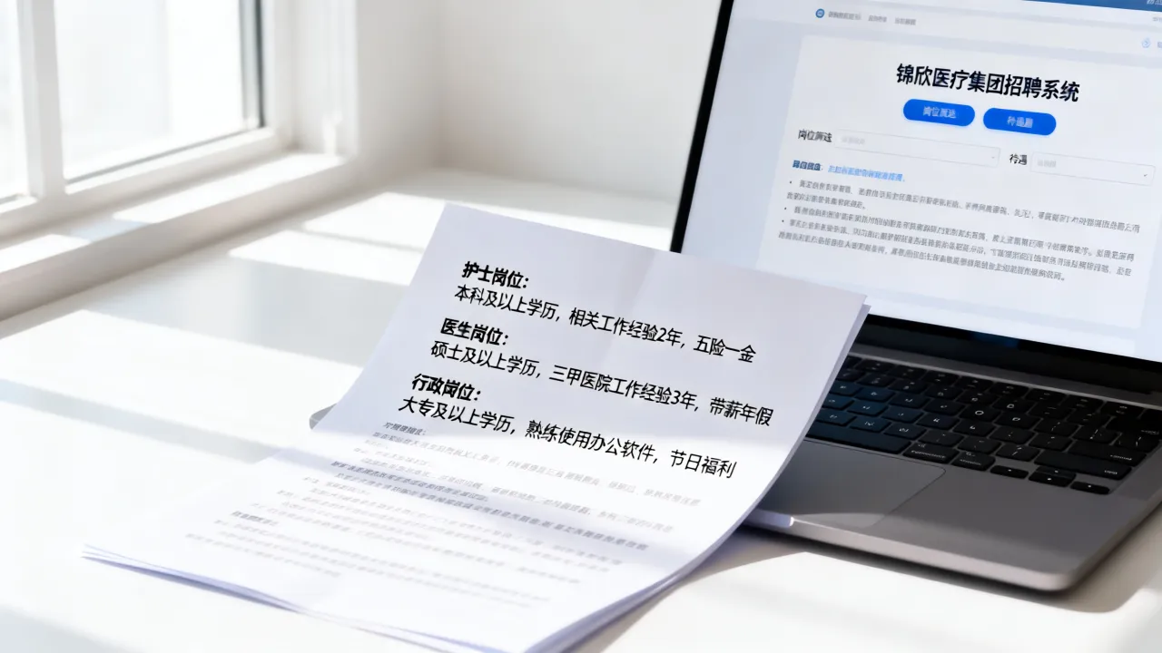 锦欣医疗集团招聘岗位有哪些?锦欣医疗集团招聘条件待遇怎么样?-图1 锦欣医疗集团招聘岗位有哪些?锦欣医疗集团招聘条件待遇怎么样?-图1