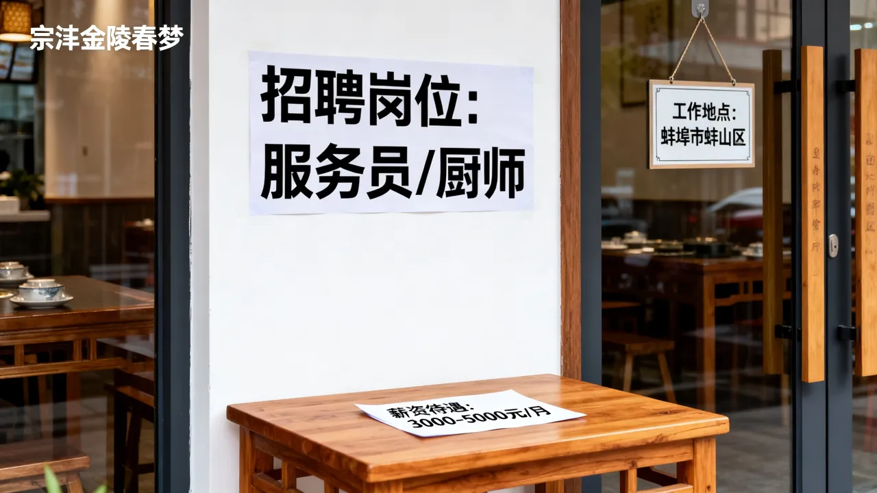 蚌埠金陵春梦招聘信息靠谱吗,待遇怎么样?-图1 蚌埠金陵春梦招聘信息靠谱吗,待遇怎么样?-图1