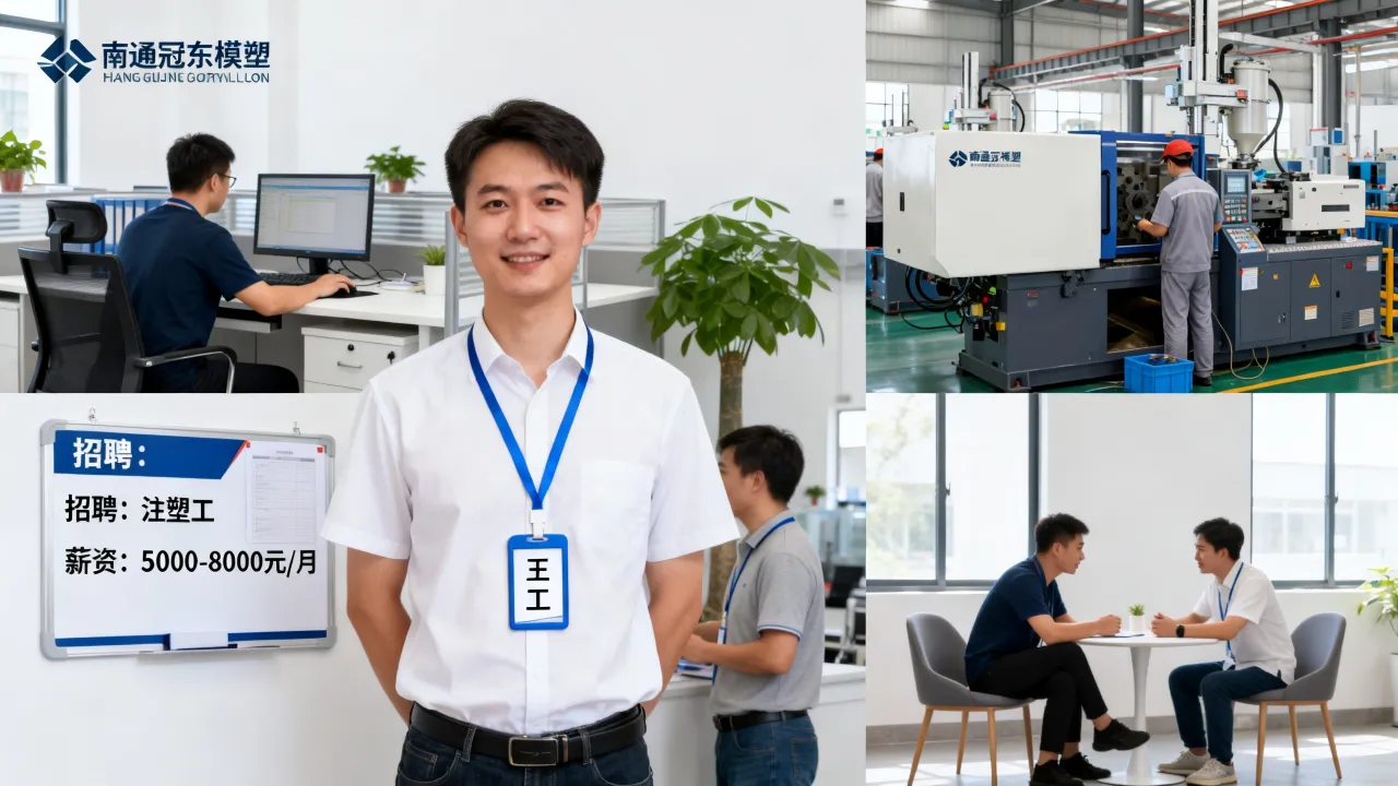 南通冠东模塑招聘工资待遇怎么样,在那边工作累不累-图1 南通冠东模塑招聘工资待遇怎么样,在那边工作累不累-图1