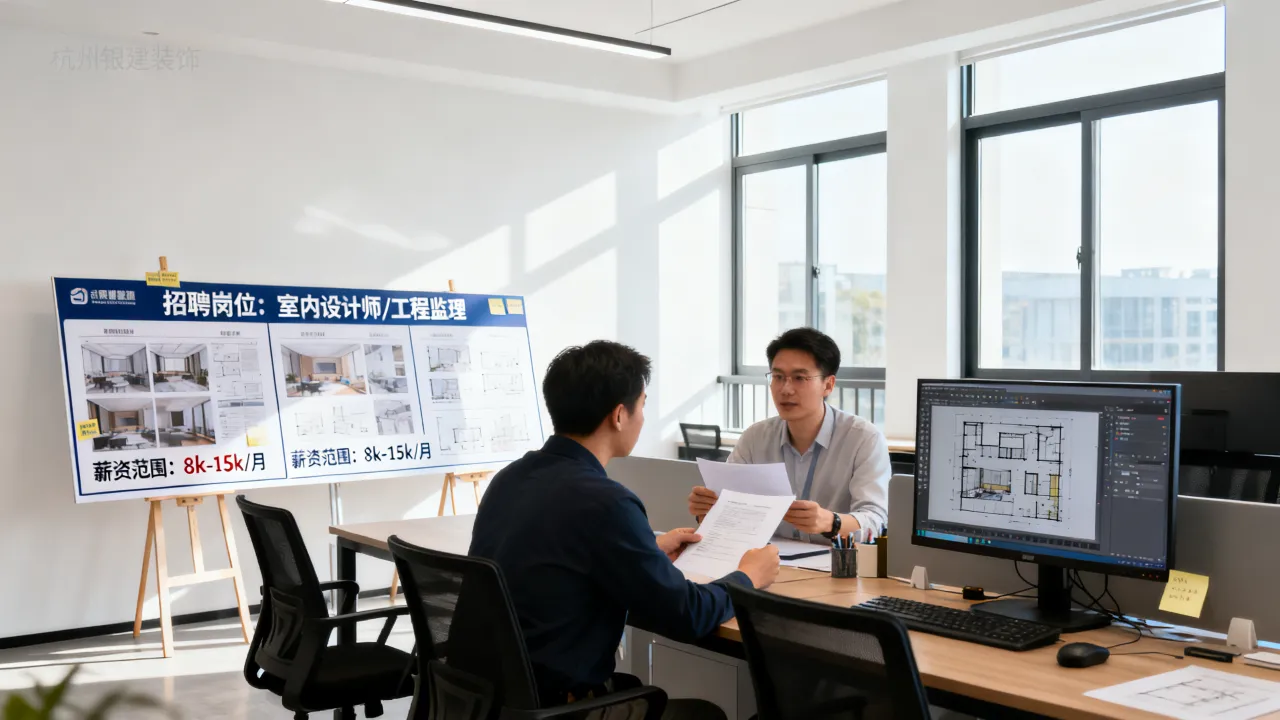 杭州银建装饰招聘好不好,工资待遇怎么样?-图2 杭州银建装饰招聘好不好,工资待遇怎么样?-图2