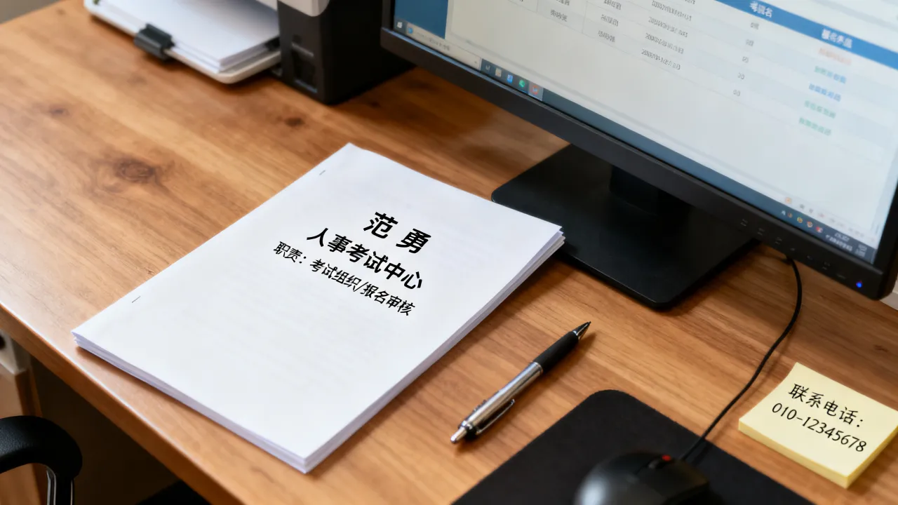 人事考试中心范勇是做什么工作的,怎么联系他-图2 人事考试中心范勇是做什么工作的,怎么联系他-图2