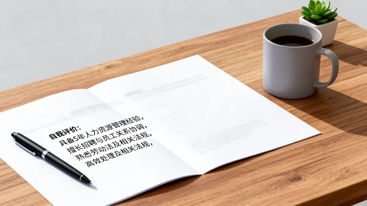 人力应聘简历怎么写,人力资源简历中的自我评价怎么写-图2 人力应聘简历怎么写,人力资源简历中的自我评价怎么写-图2