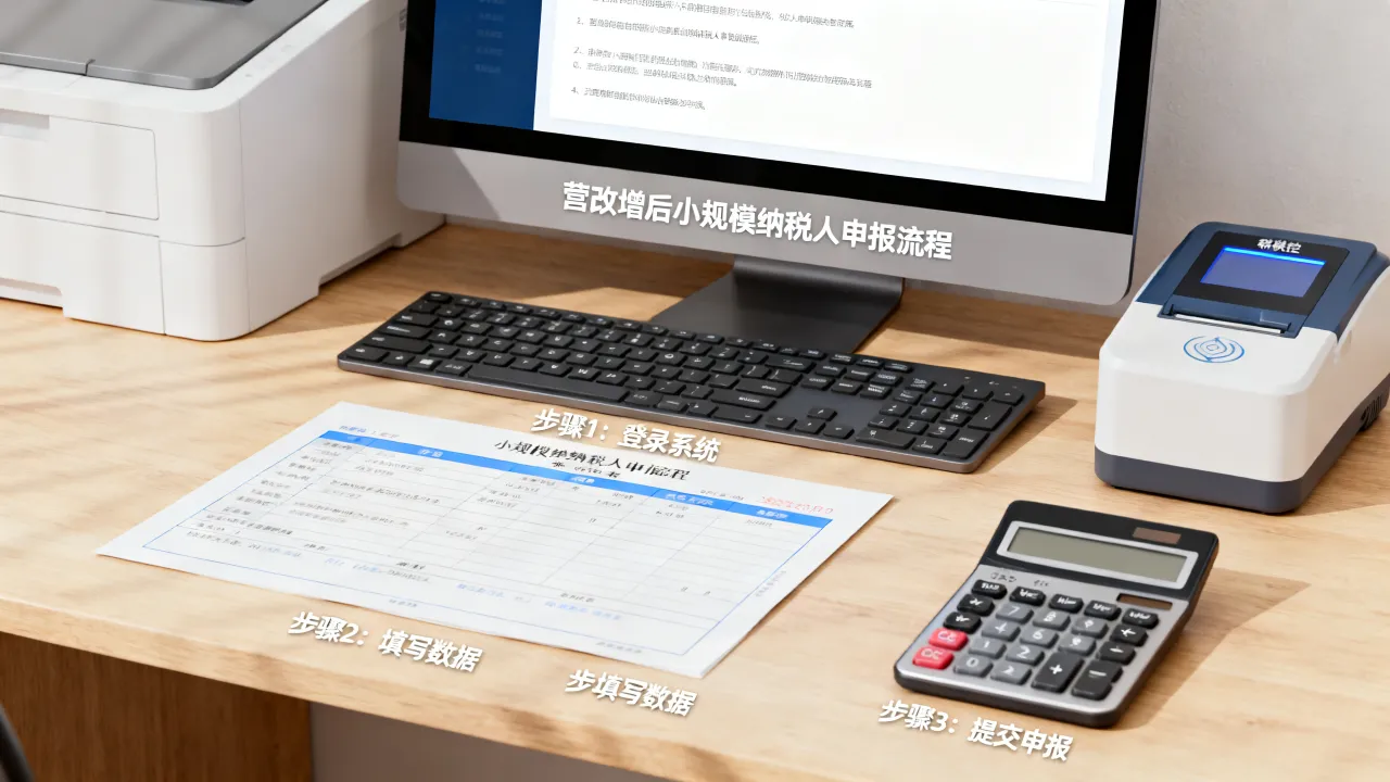 营改增后如何报税,小规模纳税人申报流程是什么-图2 营改增后如何报税,小规模纳税人申报流程是什么-图2