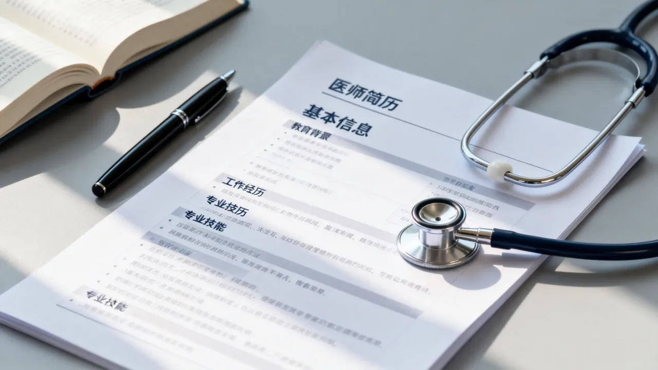 医师工作简历怎么填?医生简历工作经历怎么写?