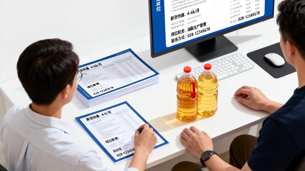 青白江红旗油脂招聘怎么样,薪资待遇如何