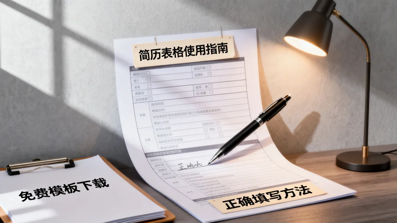 简历表格怎么用？简历表格怎么填写才正确，个人简历模板免费下载-图3