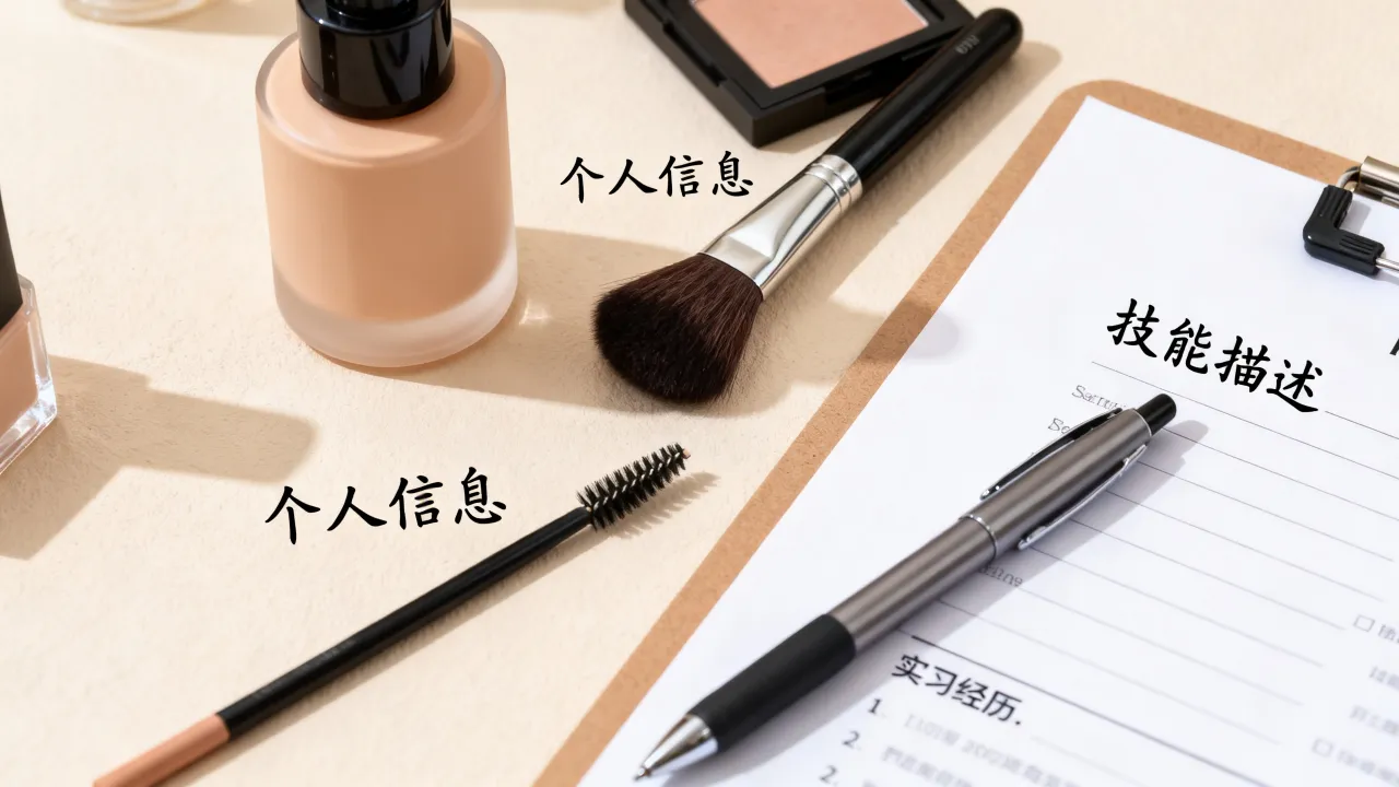 化妆工作简历怎么写？没有经验如何写才能被录用？-图3