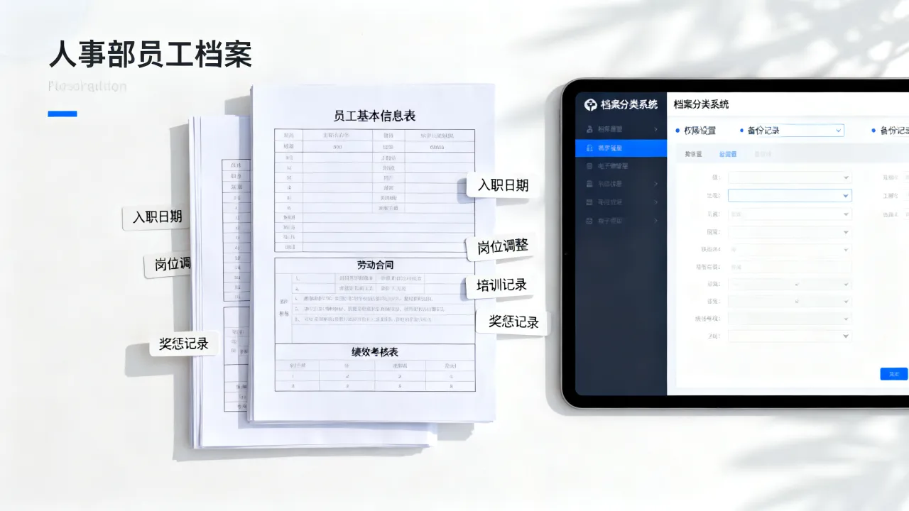 人事部员工档案包含哪些内容?,员工档案管理方法有哪些?-图3 人事部员工档案包含哪些内容?,员工档案管理方法有哪些?-图3