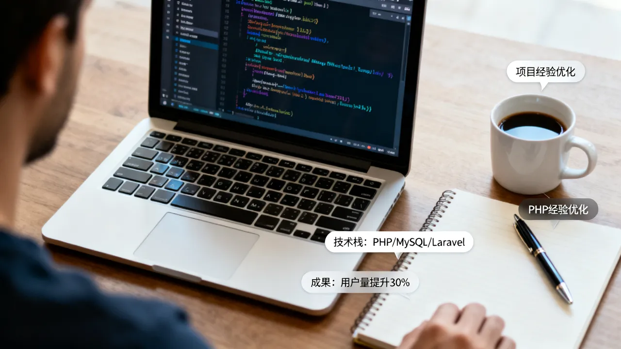 PHP程序员简历怎么写？优化项目经验突出亮点，-图1