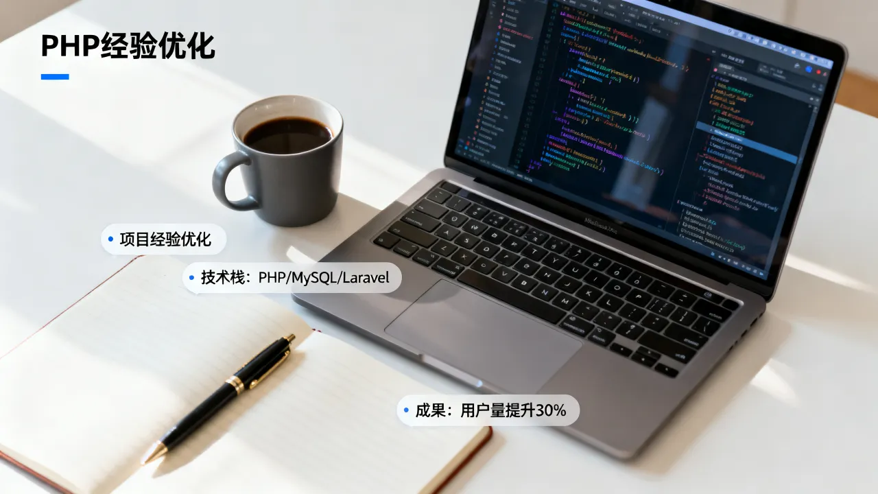 PHP程序员简历怎么写？优化项目经验突出亮点，-图2