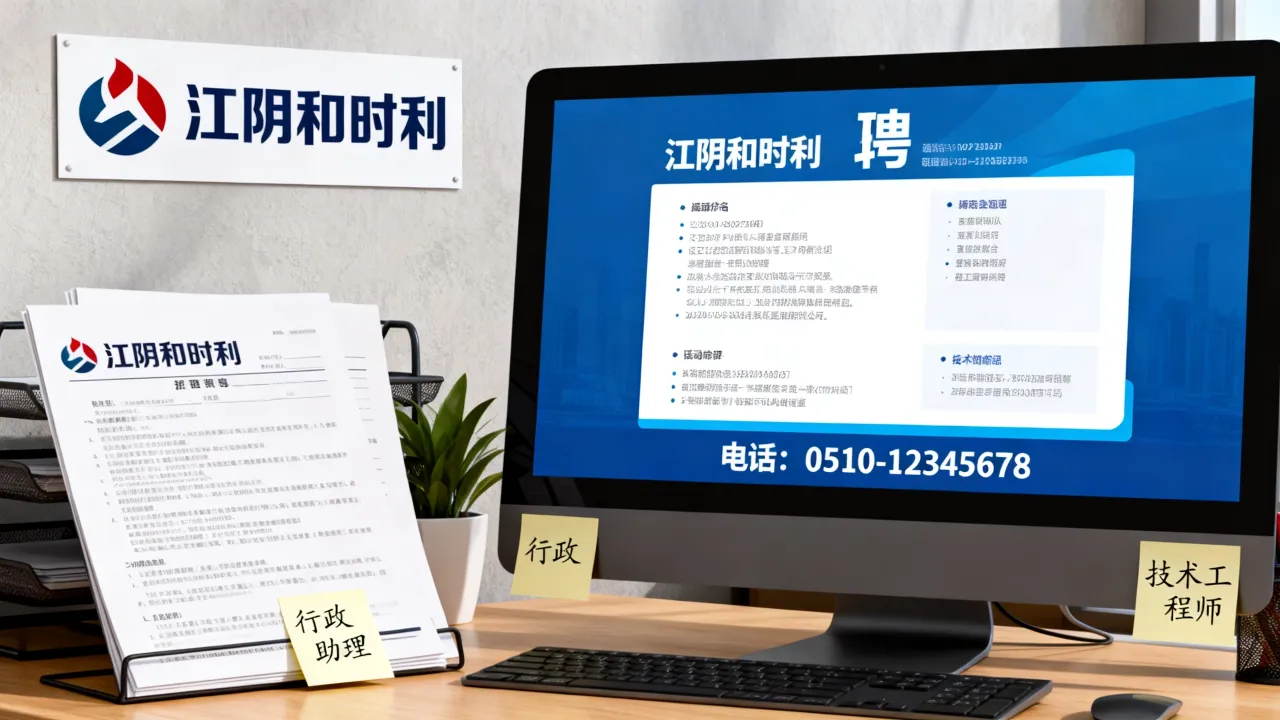 江阴和时利招聘吗，江阴和时利最新招聘信息在哪里看？