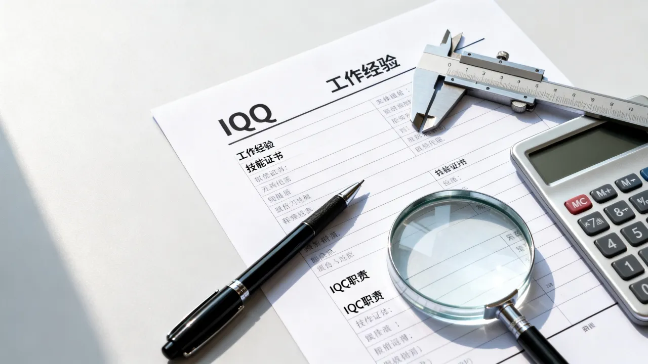 IQC履历怎么做,零基础IQC工作经验简历怎么写-图2 IQC履历怎么做,零基础IQC工作经验简历怎么写-图2