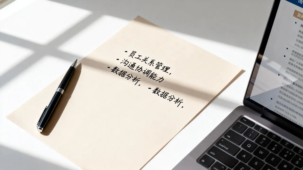 简历员工关系怎么写,员工关系专员简历中的个人优势怎么写?