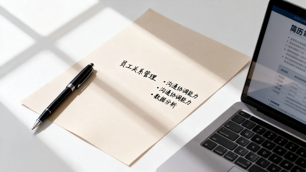 简历员工关系怎么写,员工关系专员简历中的个人优势怎么写?-图3 简历员工关系怎么写,员工关系专员简历中的个人优势怎么写?-图3