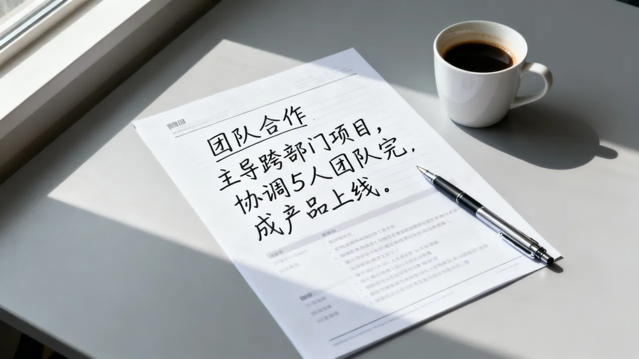 简历怎么写团队合作,怎样在简历中突出团队合作能力?