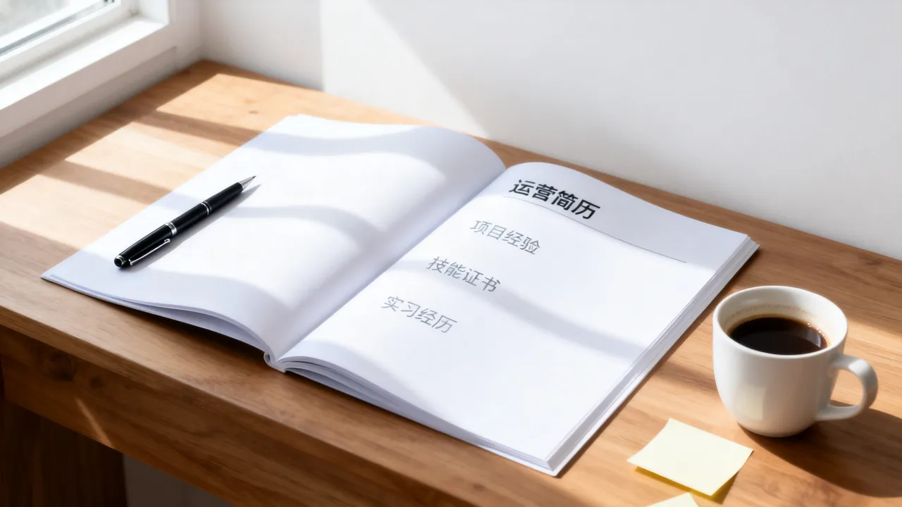 新手运营简历怎么写？运营简历没经验怎么写才能吸引HR