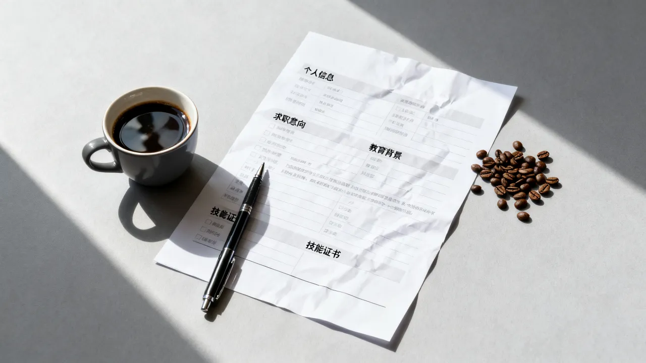 餐饮求职简历怎么写？没有经验餐饮求职简历模板范文怎么制作？-图2