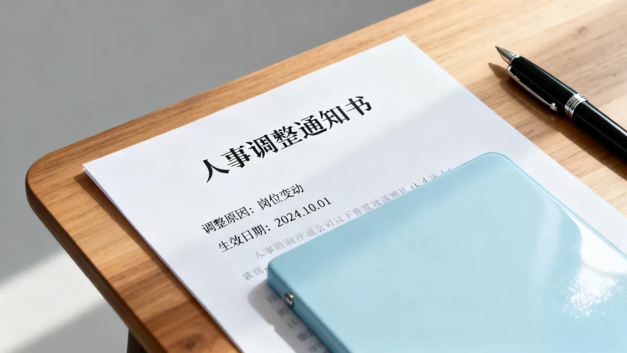 人事调整通知书怎么写,有哪些格式和注意要点