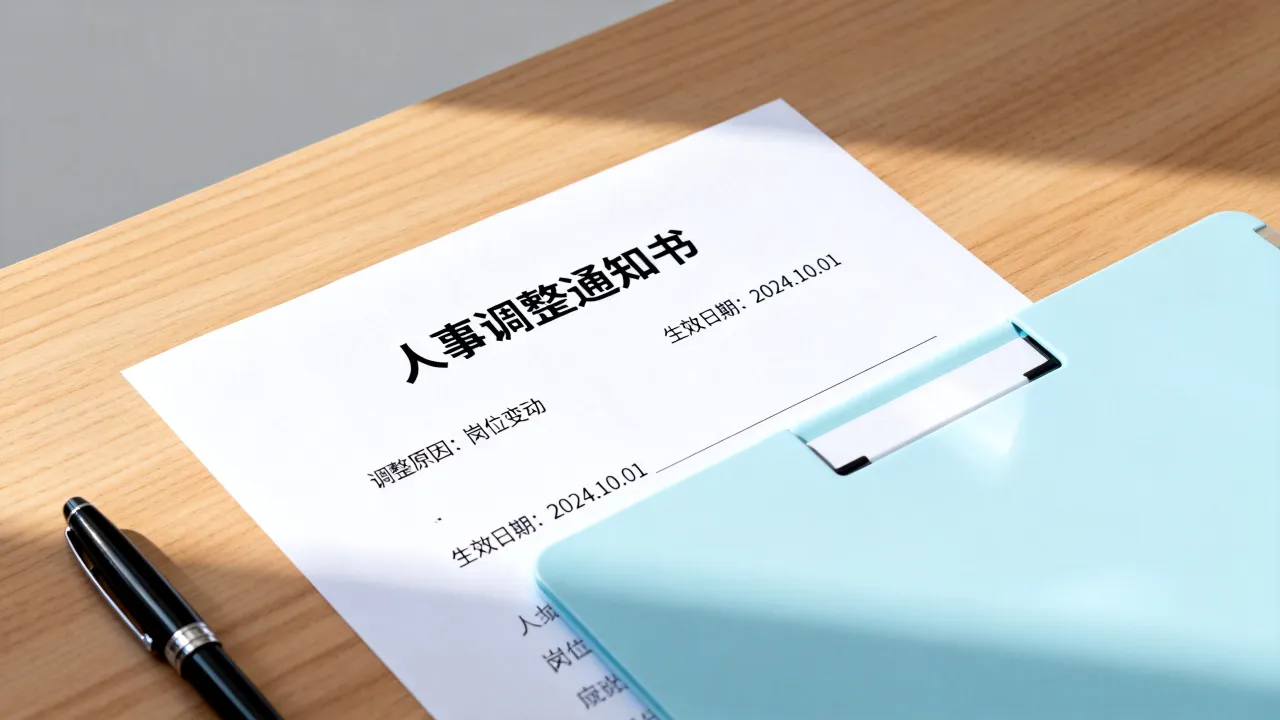 人事调整通知书怎么写，有哪些格式和注意要点-图2