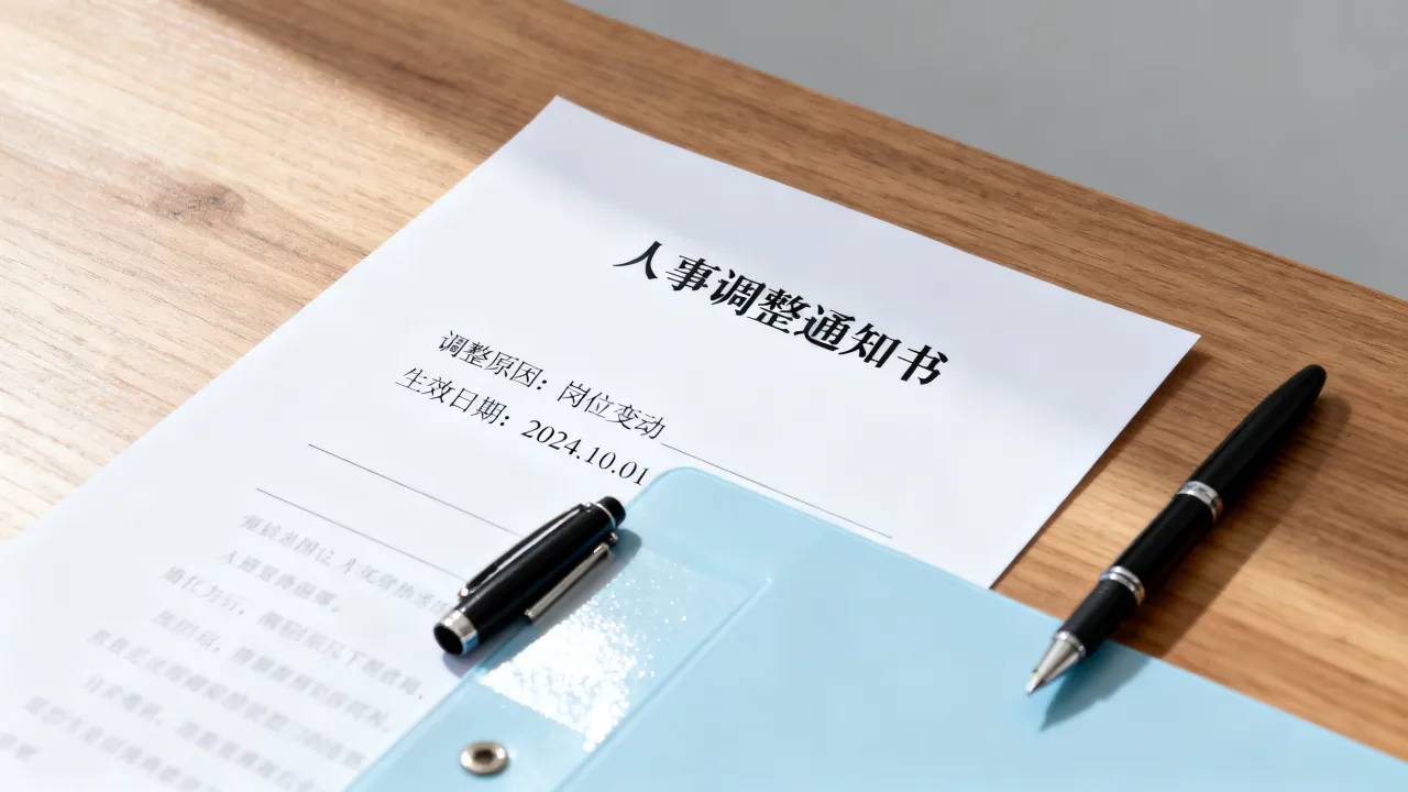 人事调整通知书怎么写，有哪些格式和注意要点-图3