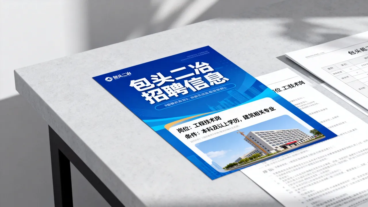 包头二冶招聘信息在哪看,包头二冶最新招聘岗位及条件有哪些