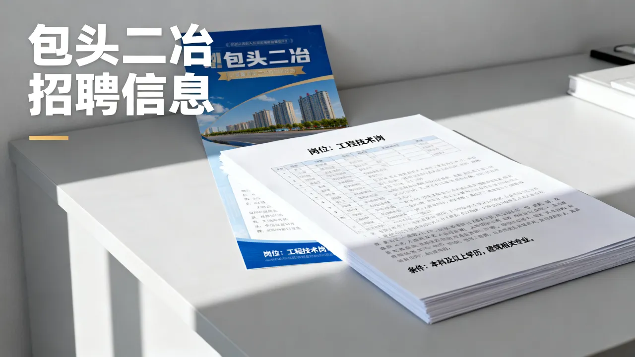 包头二冶招聘信息在哪看,包头二冶最新招聘岗位及条件有哪些-图3 包头二冶招聘信息在哪看,包头二冶最新招聘岗位及条件有哪些-图3