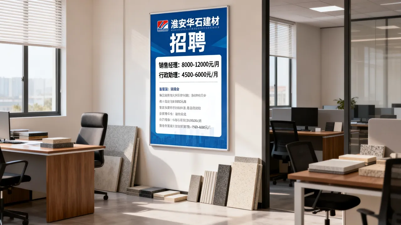 淮安华石建材招聘怎么样,工资多少钱一个月?-图2 淮安华石建材招聘怎么样,工资多少钱一个月?-图2