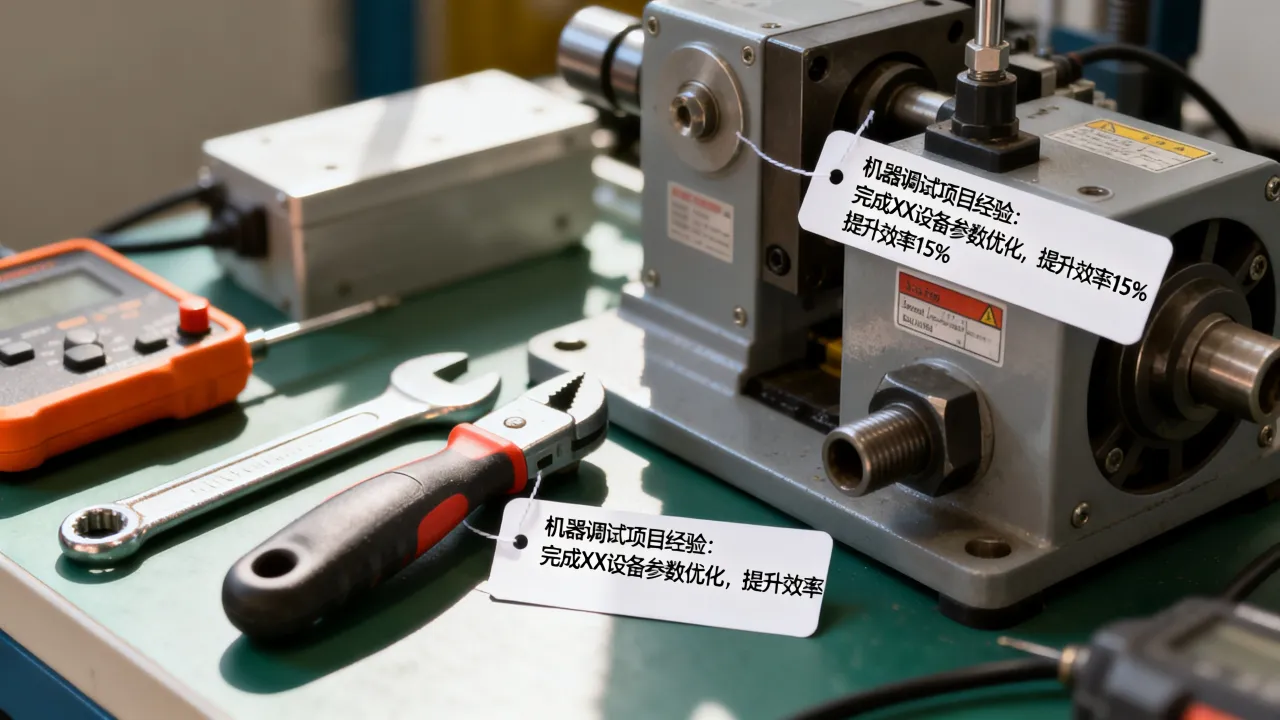 机器调试简历怎么写，机器调试简历项目经验怎么写-图2