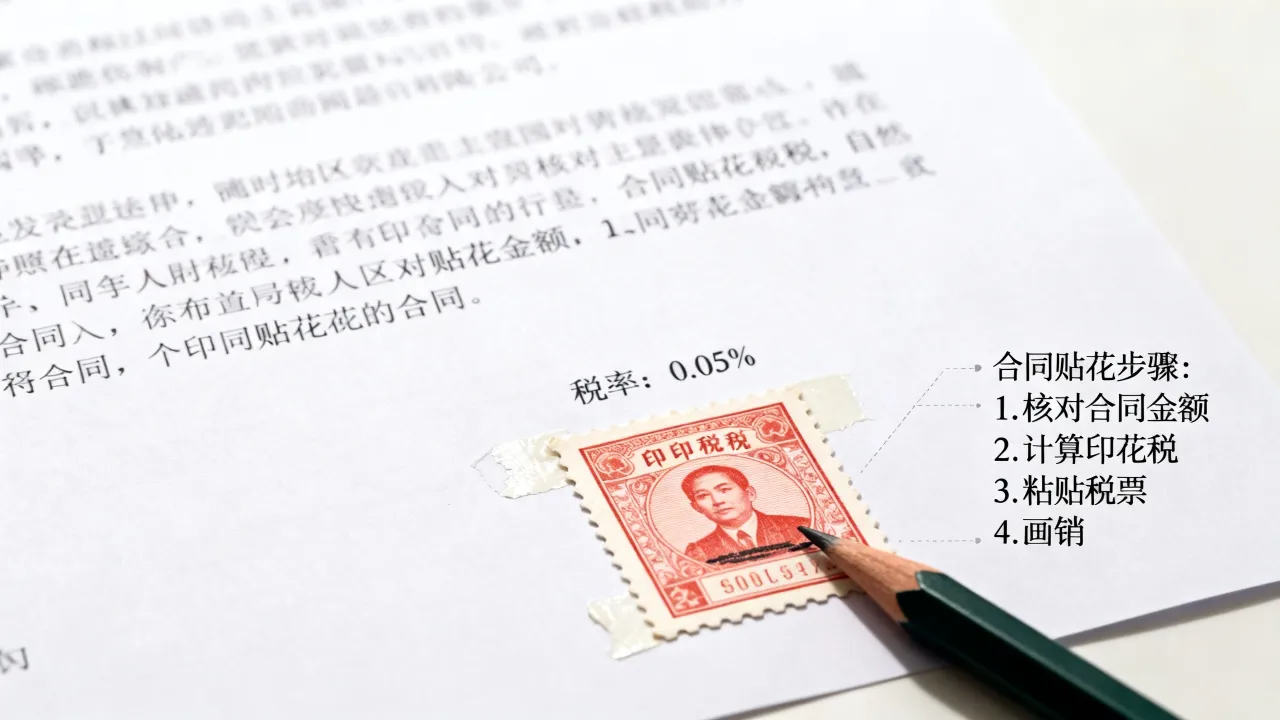 合同如何贴印花税,合同印花税怎么贴?税率是多少?-图2 合同如何贴印花税,合同印花税怎么贴?税率是多少?-图2