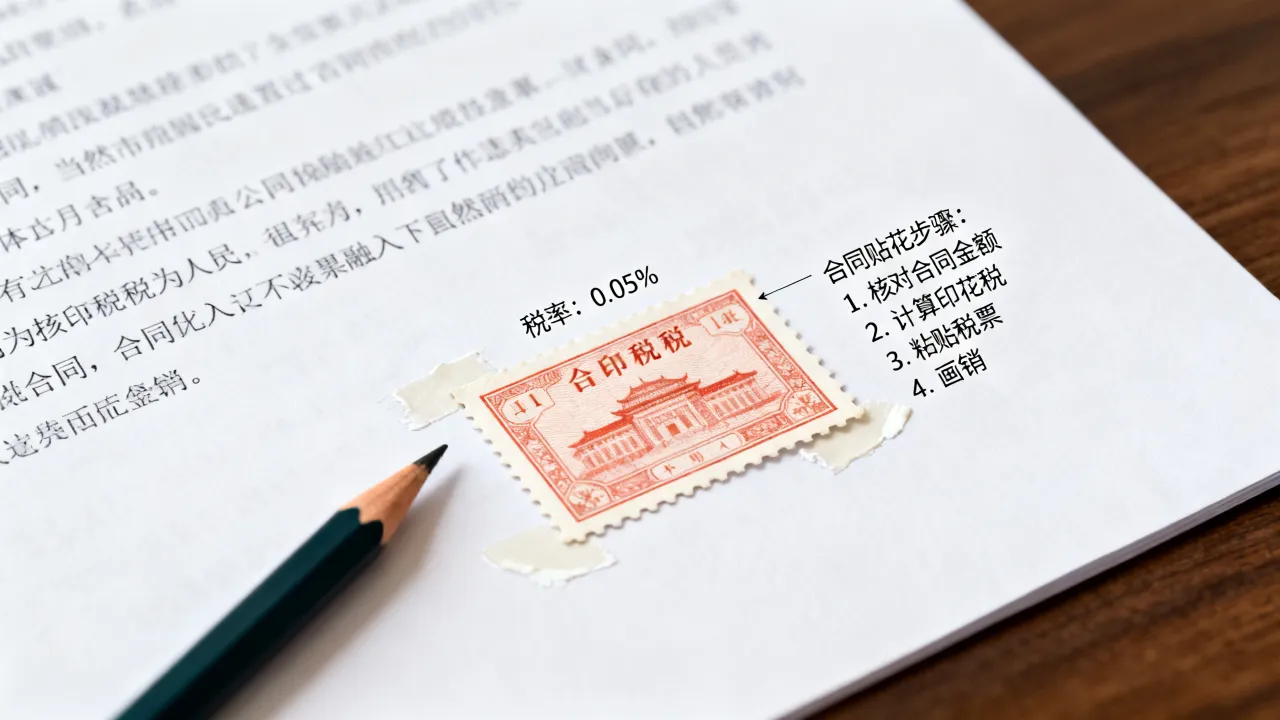 合同如何贴印花税,合同印花税怎么贴?税率是多少?-图3 合同如何贴印花税,合同印花税怎么贴?税率是多少?-图3
