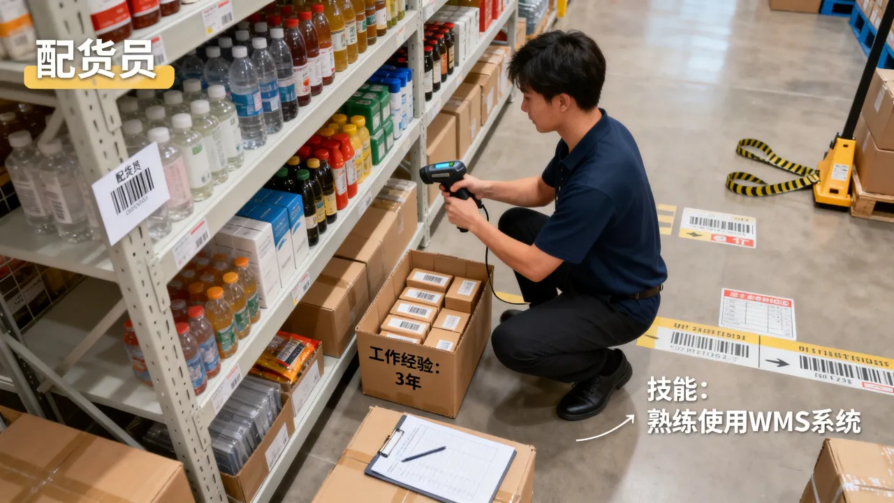 配货员简历怎么写?配货员简历模板范文及工作经验怎么写?