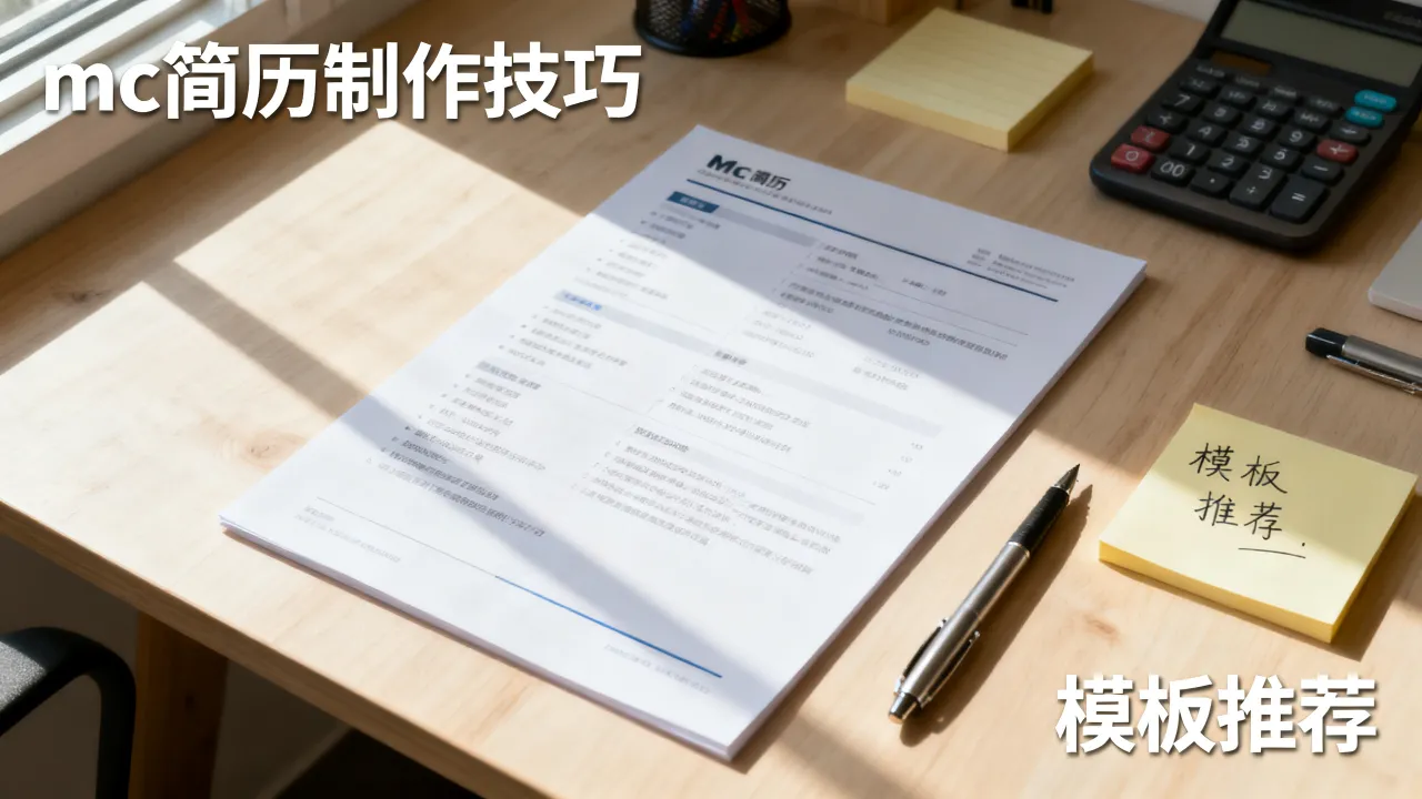 mc简历怎么做,有哪些实用的mc简历模板推荐?-图3 mc简历怎么做,有哪些实用的mc简历模板推荐?-图3