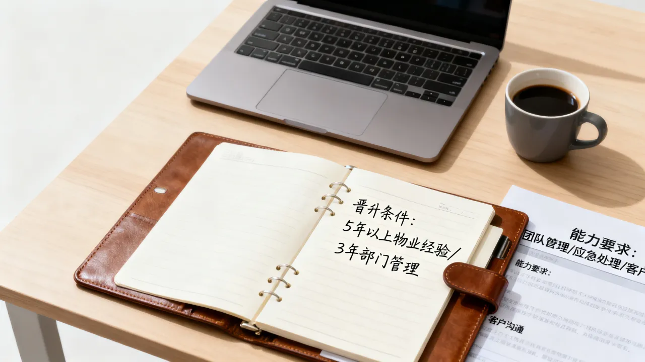 怎么升到物业总经理，需要满足哪些晋升条件和能力