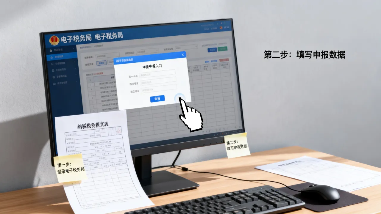 国税增值税如何申报,增值税申报流程及网上报税步骤是什么-图3 国税增值税如何申报,增值税申报流程及网上报税步骤是什么-图3