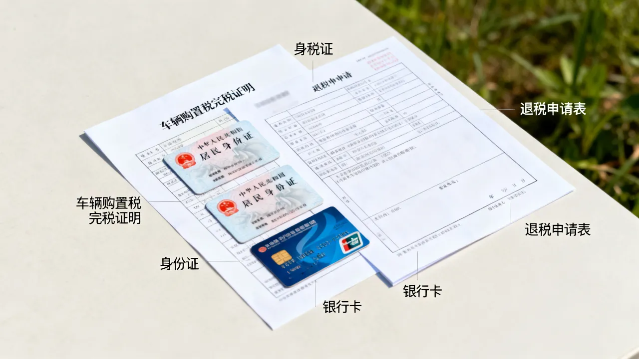 车辆购置税如何退税,车辆购置税退税需要什么材料