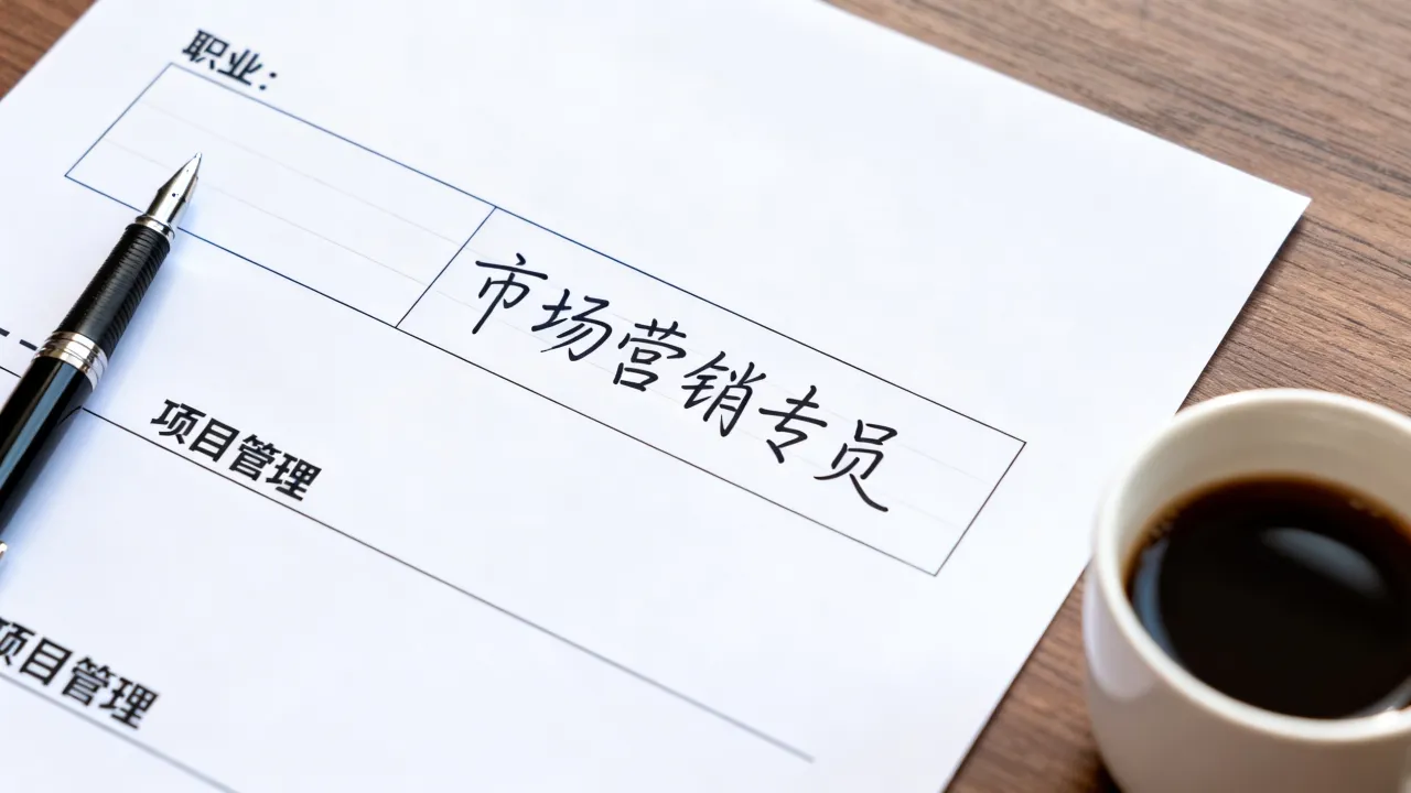 简历中职业怎么填写?简历职业填写注意事项有哪些-图1 简历中职业怎么填写?简历职业填写注意事项有哪些-图1