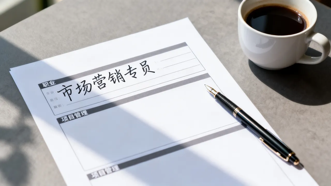 简历中职业怎么填写?简历职业填写注意事项有哪些-图3 简历中职业怎么填写?简历职业填写注意事项有哪些-图3