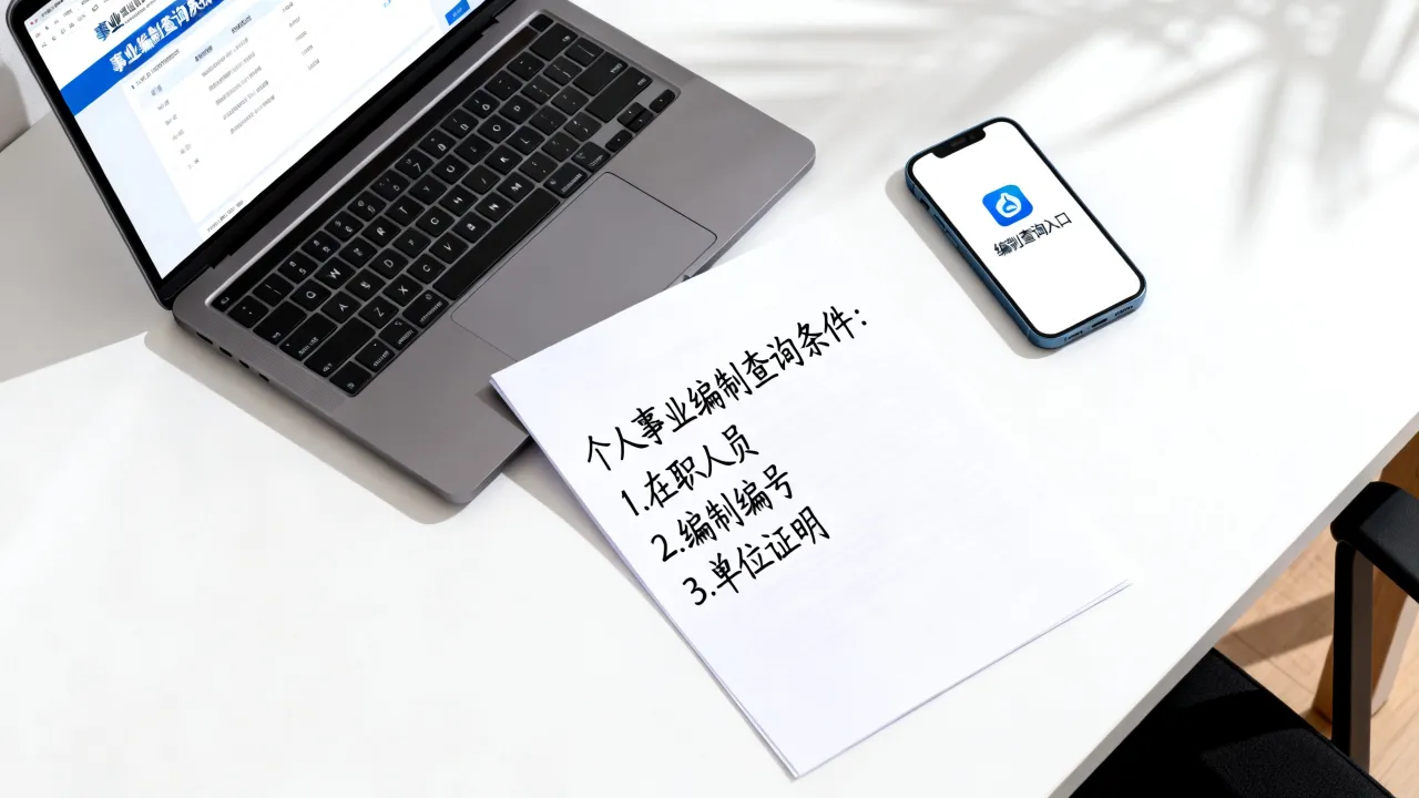 个人事业编制怎么查询?,个人事业编制查询需要什么条件-图2 个人事业编制怎么查询?,个人事业编制查询需要什么条件-图2