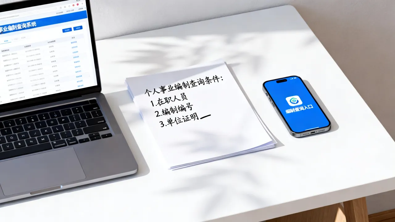 个人事业编制怎么查询?,个人事业编制查询需要什么条件-图3 个人事业编制怎么查询?,个人事业编制查询需要什么条件-图3