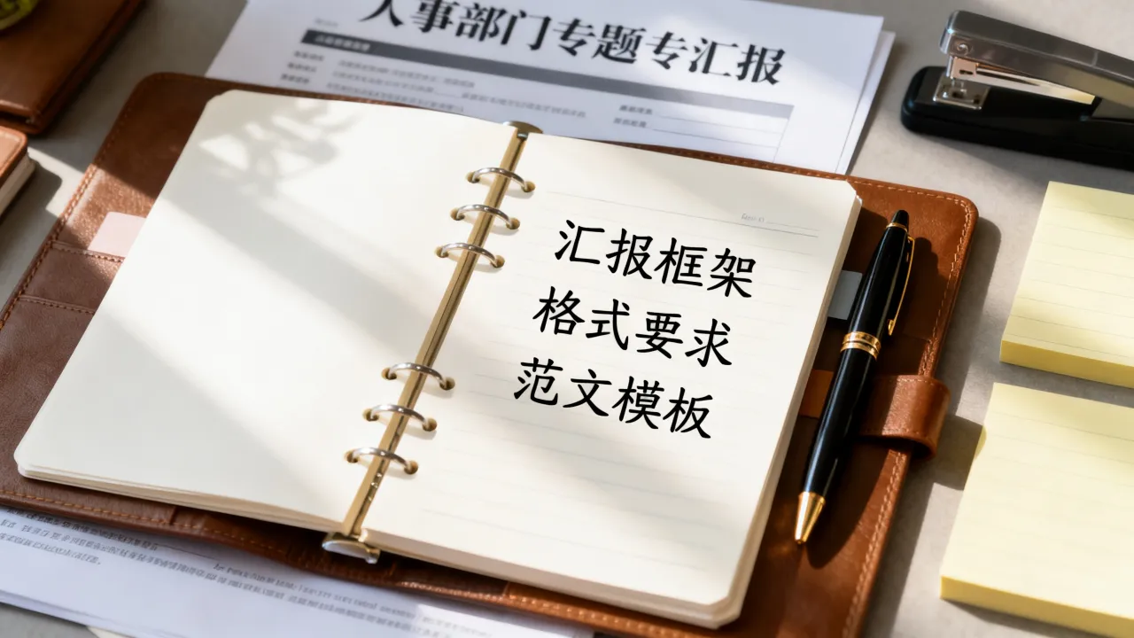 人事部门专题汇报怎么写,有什么格式要求和范文模板?-图1 人事部门专题汇报怎么写,有什么格式要求和范文模板?-图1