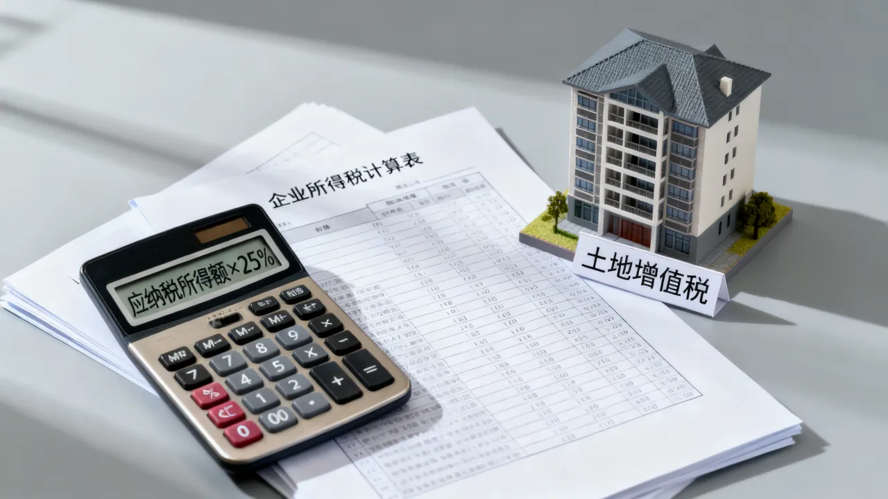 房地产企业如何缴税,房地产企业所得税怎么算?-图2 房地产企业如何缴税,房地产企业所得税怎么算?-图2