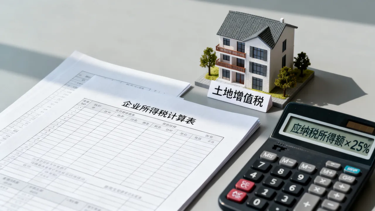 房地产企业如何缴税,房地产企业所得税怎么算?-图3 房地产企业如何缴税,房地产企业所得税怎么算?-图3