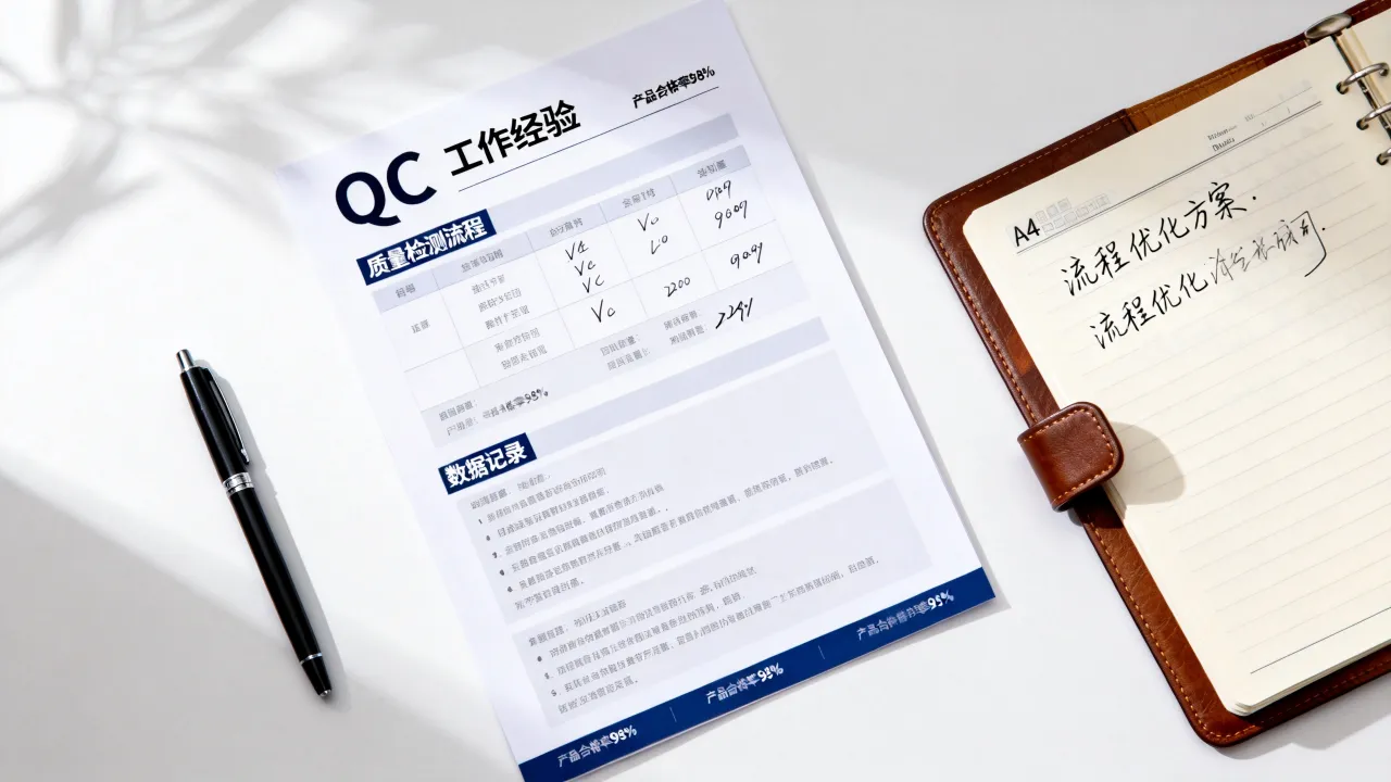 做QC简历怎么写,QC简历怎么写才能突出工作经验吸引HR-图2 做QC简历怎么写,QC简历怎么写才能突出工作经验吸引HR-图2