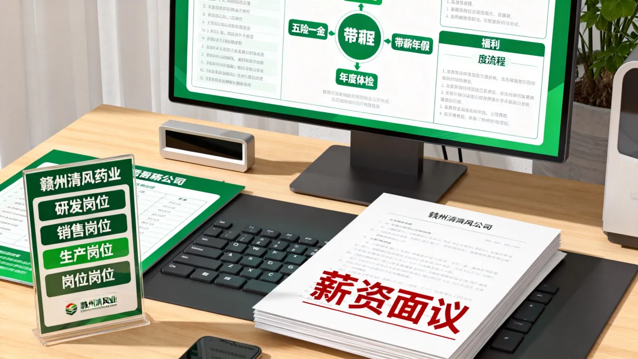 赣州清风药业公司招聘有哪些岗位，福利待遇怎么样？