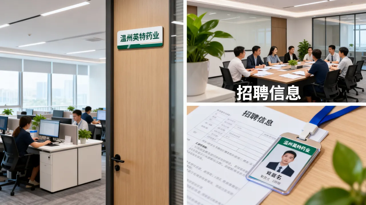 温州英特药业招聘好不好,工作环境和薪资怎么样?-图2 温州英特药业招聘好不好,工作环境和薪资怎么样?-图2