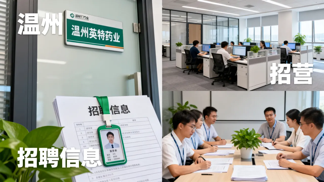 温州英特药业招聘好不好,工作环境和薪资怎么样?-图3 温州英特药业招聘好不好,工作环境和薪资怎么样?-图3