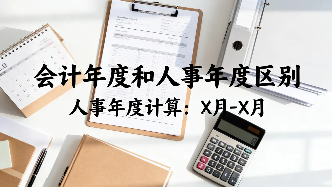 会计年度和人事年度有什么区别,人事年度从几月到几月怎么算?