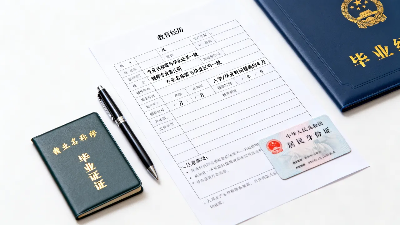 教育经历专业怎么填写，教育经历专业填写注意事项有哪些